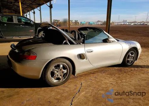 1999 Porsche Boxster из США, поврежденный, VIN WP0CA2987XU621978